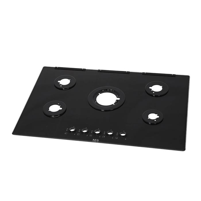 plano trabalho, negro, AEG, 740x510mm