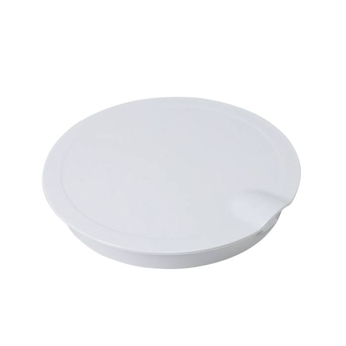 coperchio, posteriore, camino di scarico, white