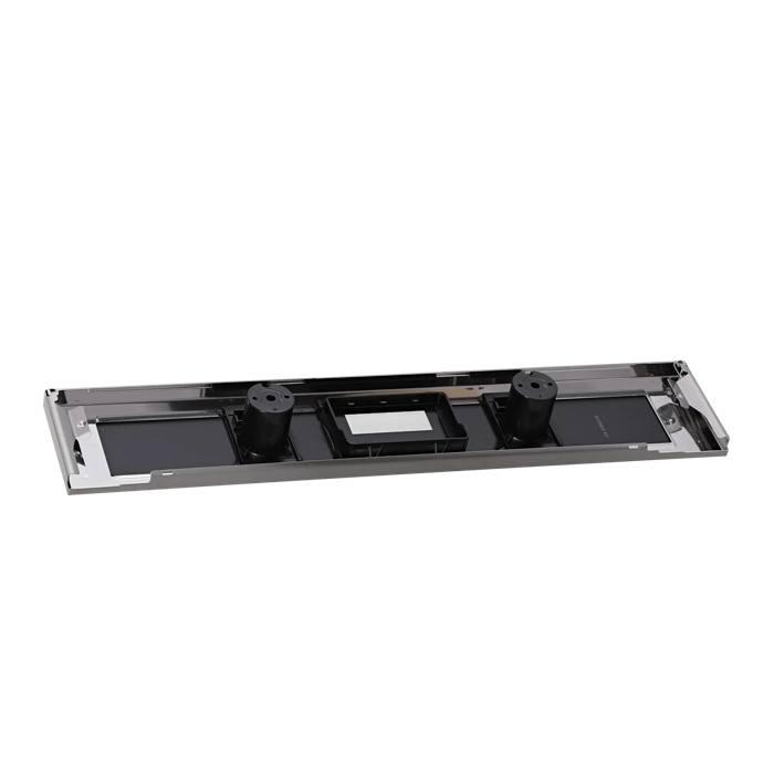 BEDIENBLENDE,INOX,60CM, SET, 2