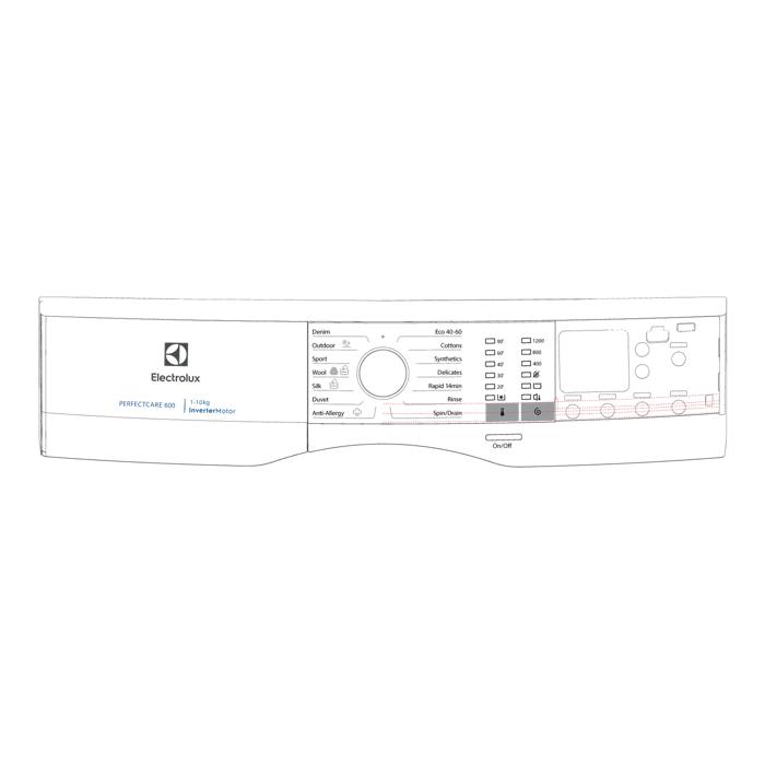 panel obsługi, biały, Electrolux, PL