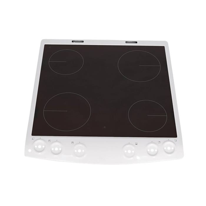 cooking top with frame,white,60cm
