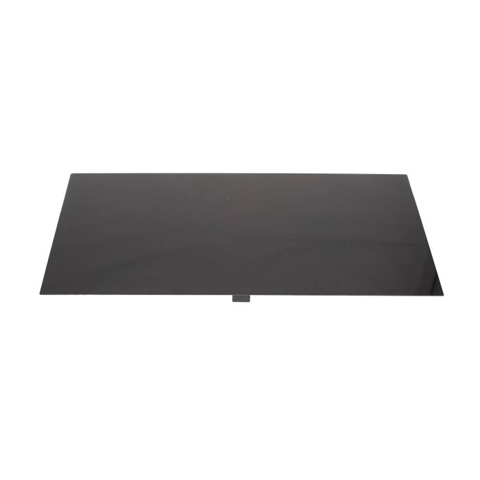 assembly, front glass, black