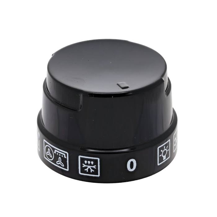 knob, function, black, 10+0