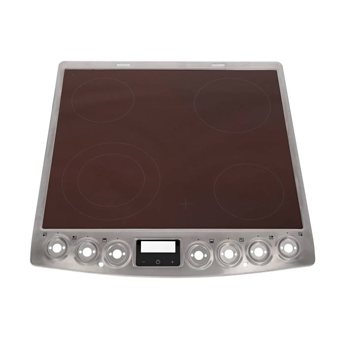 cooking top with frame,inox,60cm