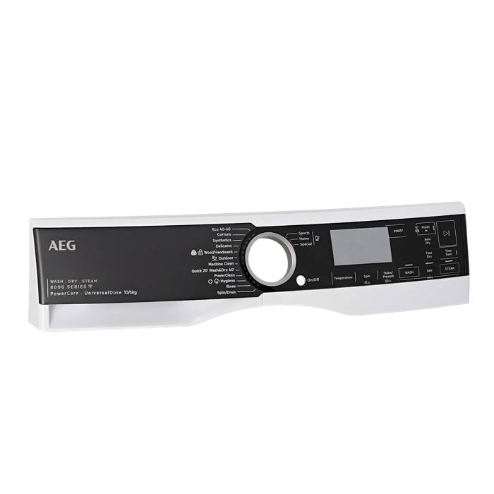 control panel, white, AEG, EN