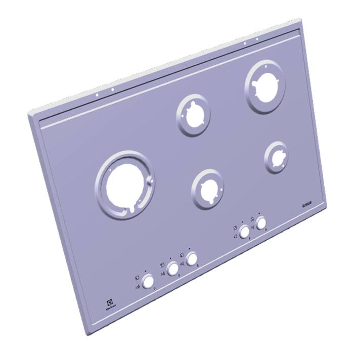 work top, inox, Electrolux, 744x510mm