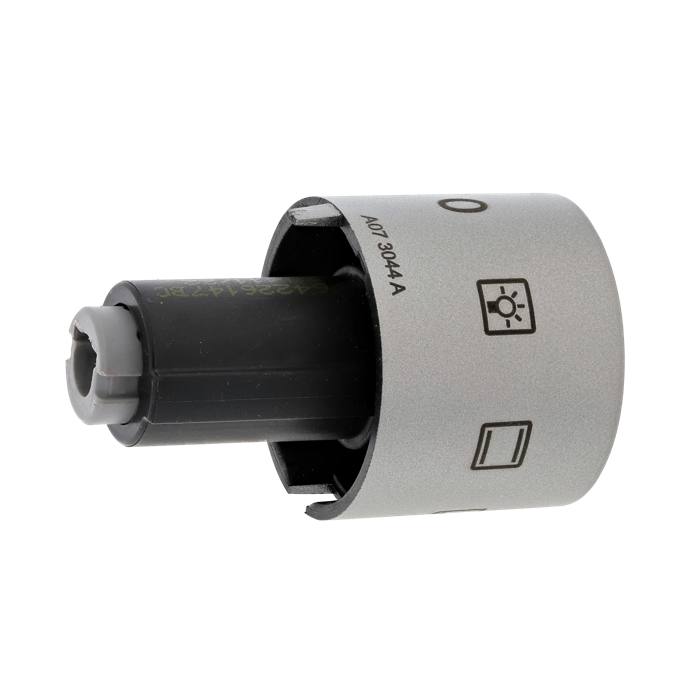 knob, function, inox, 6+0,PIPO,TO