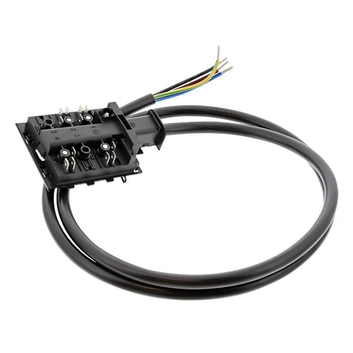 aansluitdoos, met, kabel
