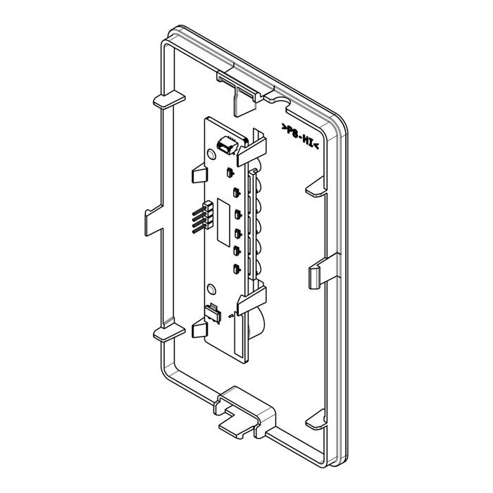 display, user interface board, assembly, 86x150mm