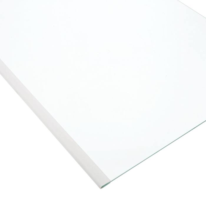 hylla glas-, front, neutral, 488x411.5mm