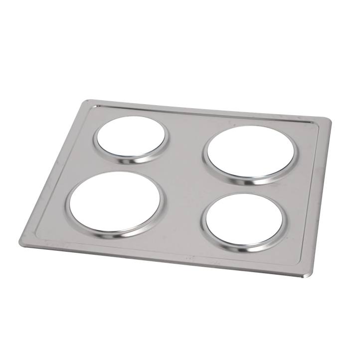 KOCHMULDE,INOX,580X510MM