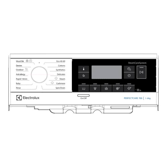 panel holder, white, Electrolux