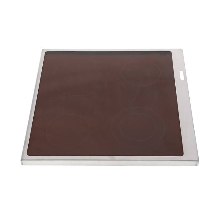 cooking top with frame,inox,596x600mm