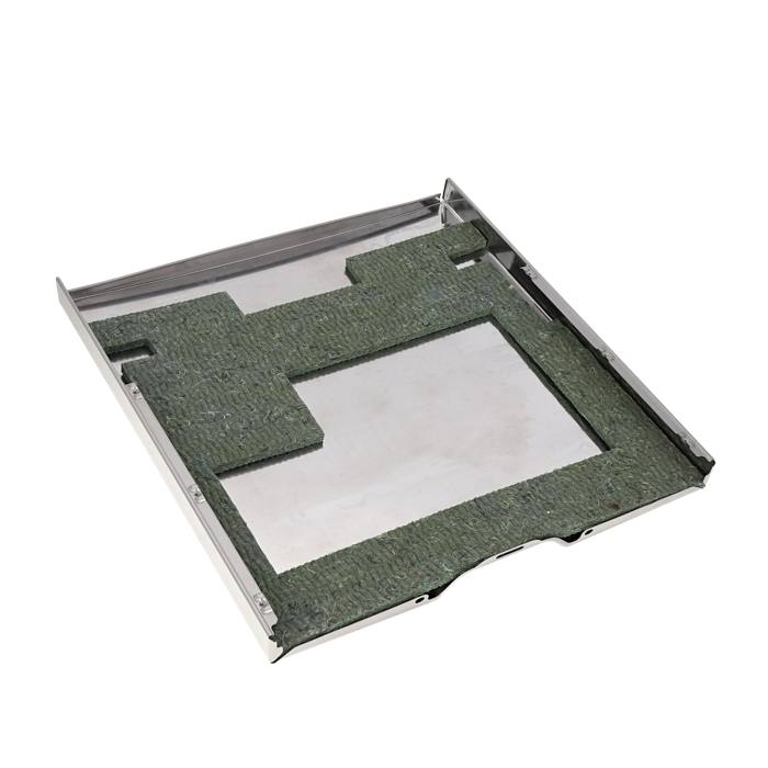 Porta exterior em inox para máquina de lavar loiça