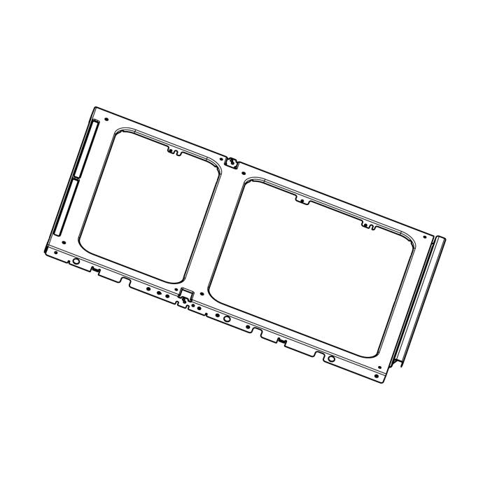 front panel, black