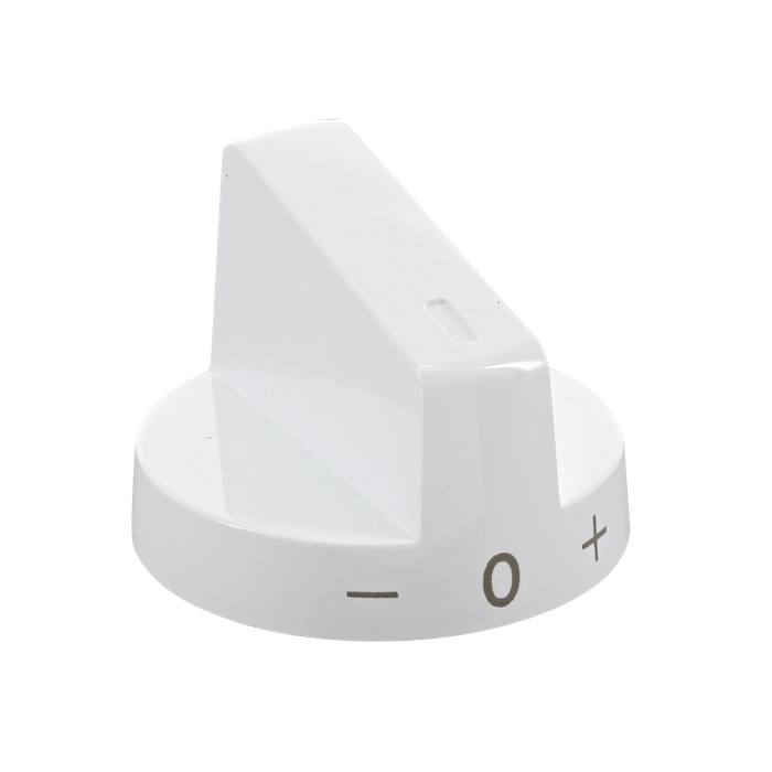 knob, selector, white