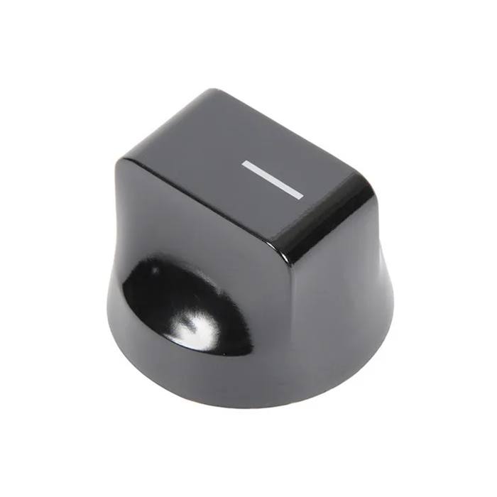 Black Electric Hob Control Knob
