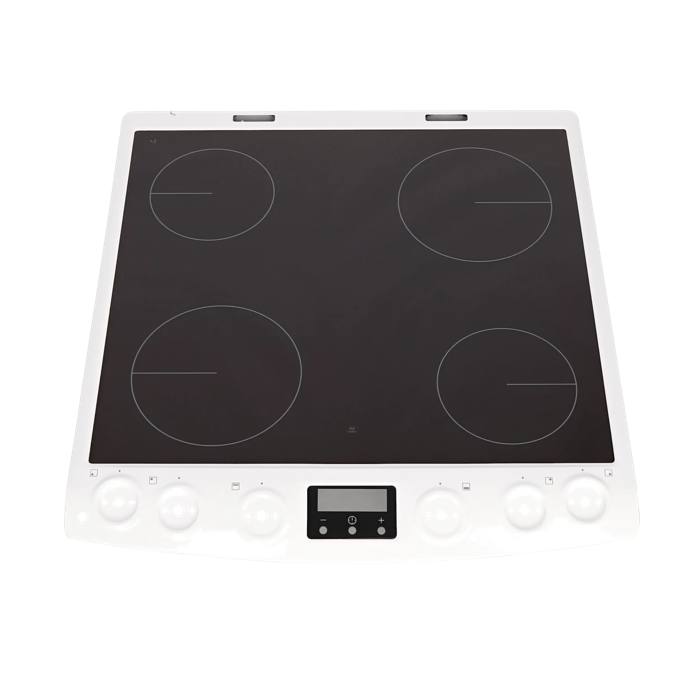 cooking top with frame,white,60cm