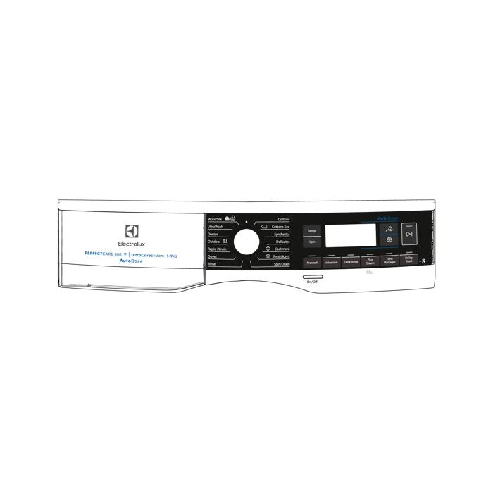manöverpanel, vit, Electrolux