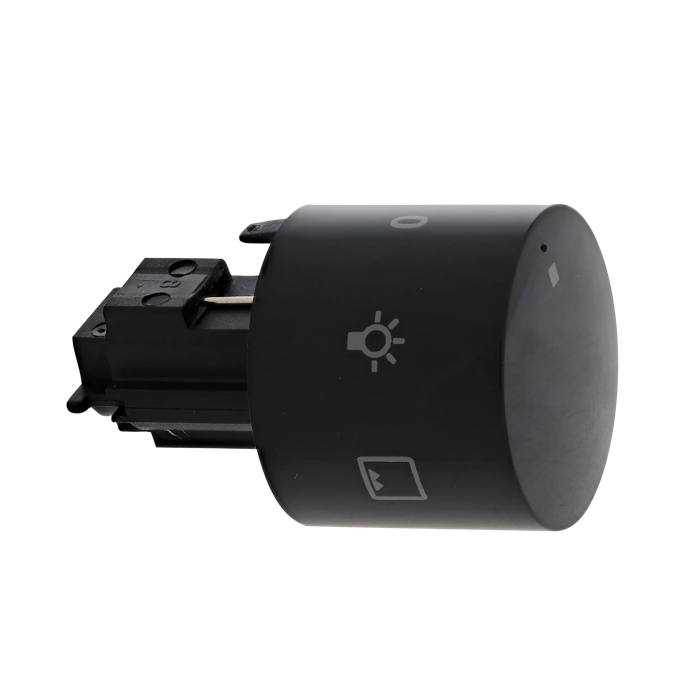 knob, function, black, 6+0