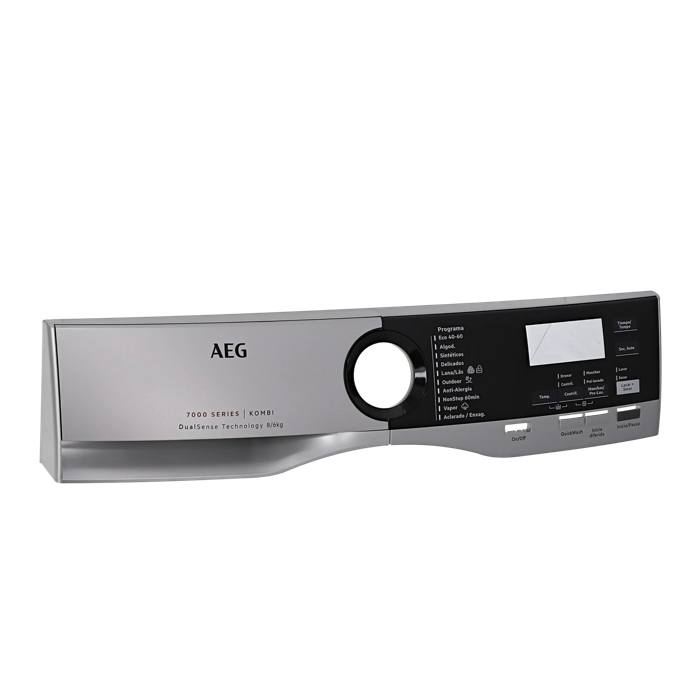 control panel, silver, AEG