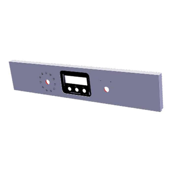 BEDIENBLENDE,INOX,60CM, HEXAGO