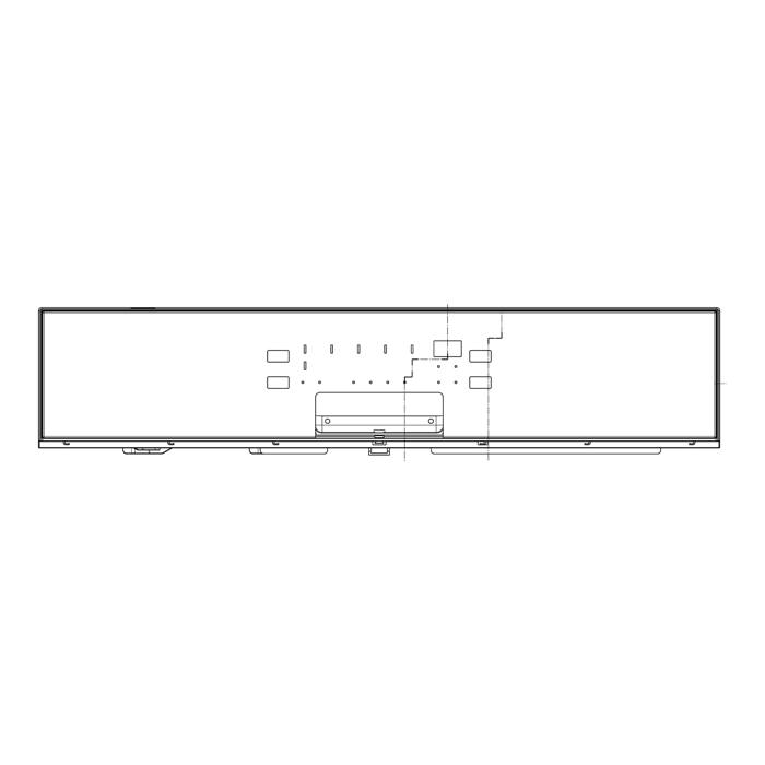 control panel, inox, Electrolux, EDW1850, [593mm]