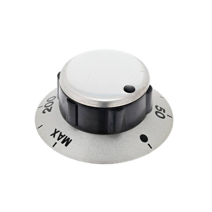 Inox Thermostat Oven Control Knob