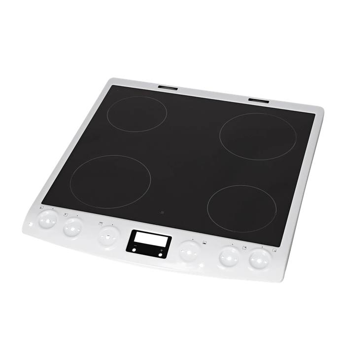 cooking top with frame,white,60cm
