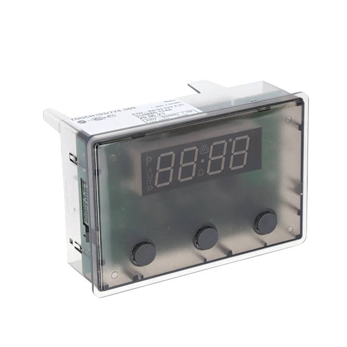 clock, touch control, white