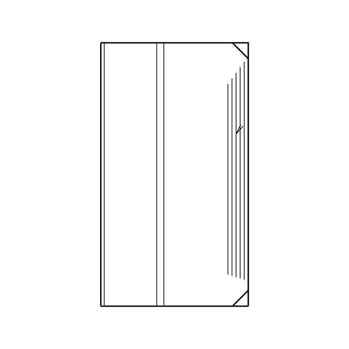 rebord,clayette verre,avant,430, 750mm