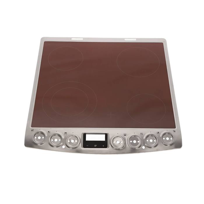 cooking top with frame,inox,60cm