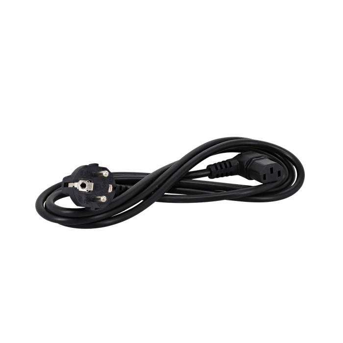 kabel zasilajacy,czarny,nowy,SHK90° IEC EUplug