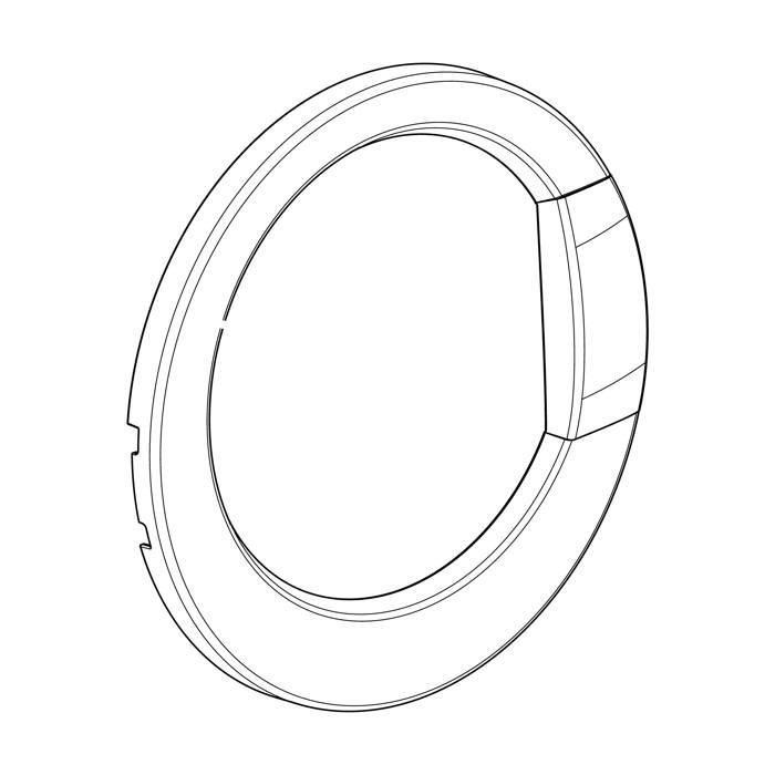encadrement de porte,paroi,gris,Ø416,8mm