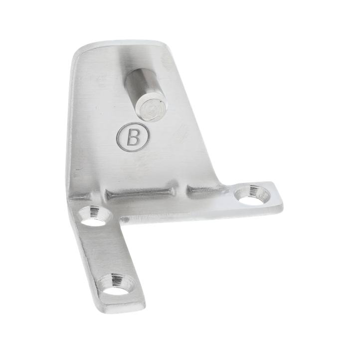 HINGE,LEFT,UPPER,STAINLESS STE