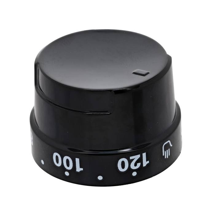 knob, timer, black, 0-120
