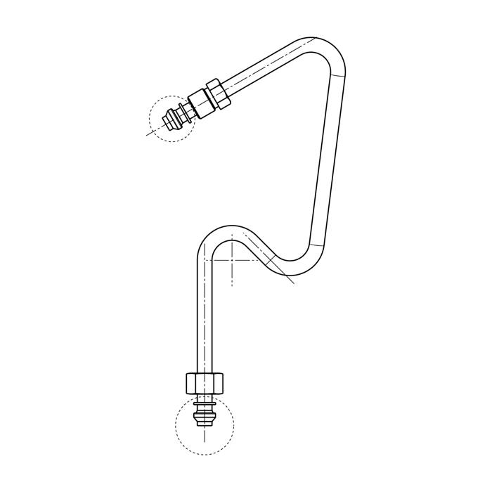 gas pipe, front, right