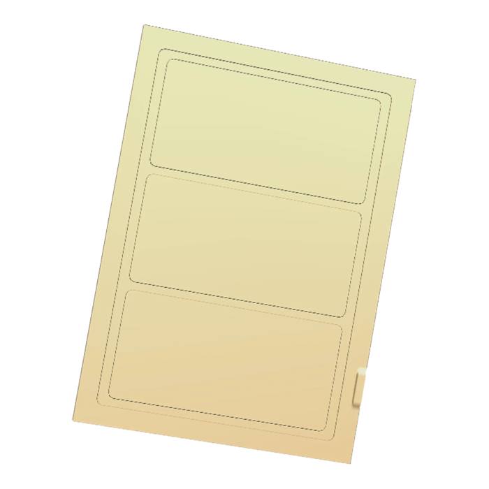 sidopanel, vänster, rostfri, 509.3x717mm