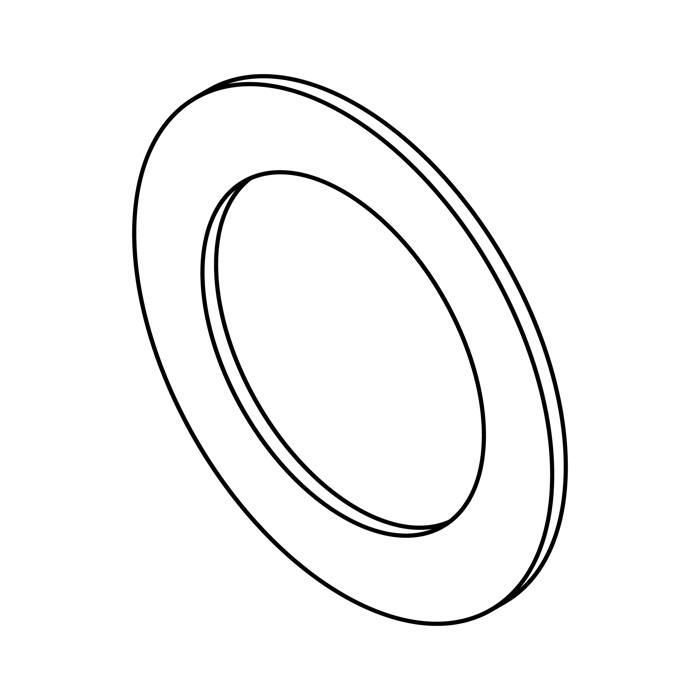 bricka, 24.5x16.5mm