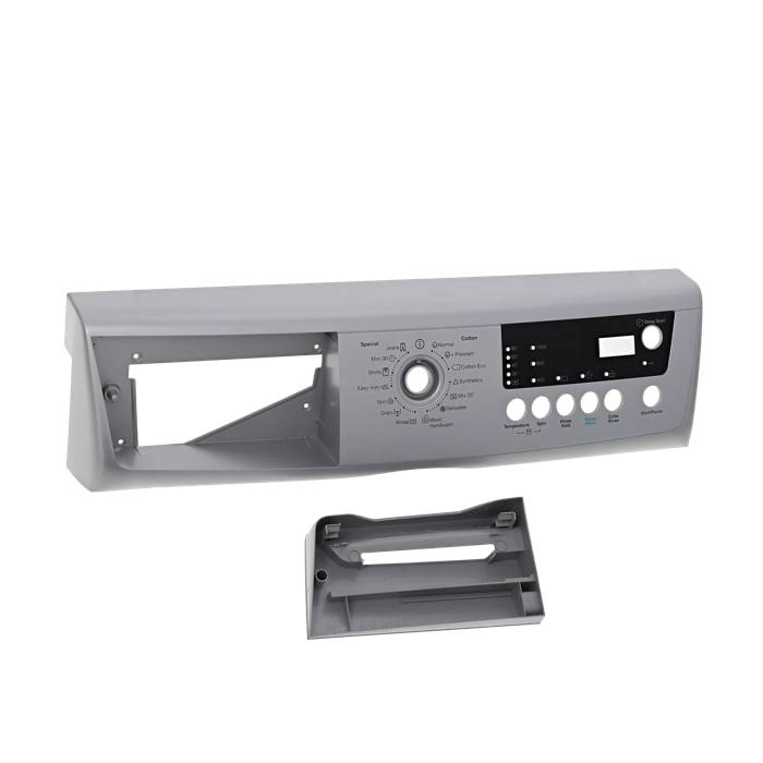 control panel, silver, Zanussi