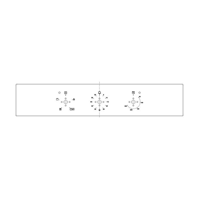 control panel,sand colour,60cm, 3K