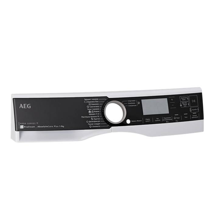 control panel, white, AEG