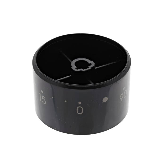 knob, timer, black, 0-90