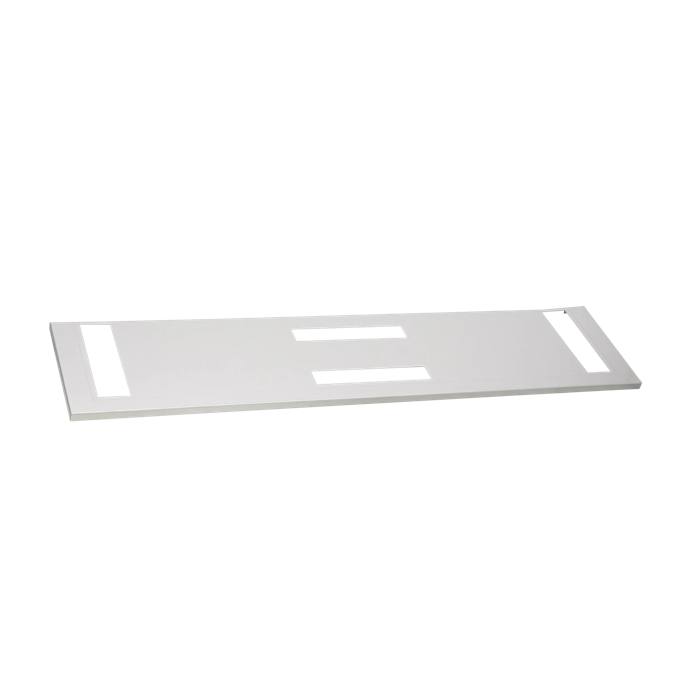 painel vidro, central, inox, skyline 1145,9x251