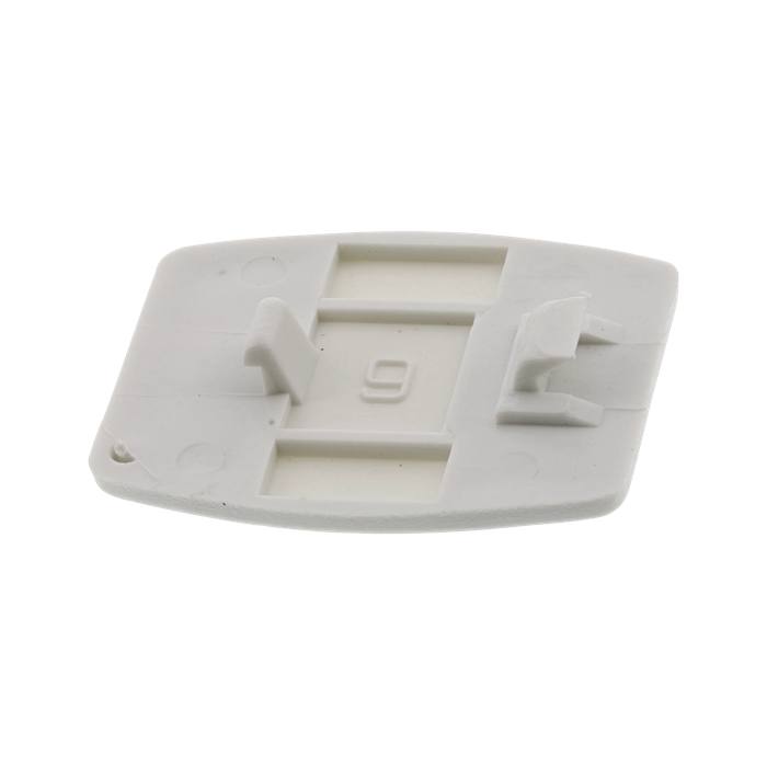 White Cooker Hood Handle Catch