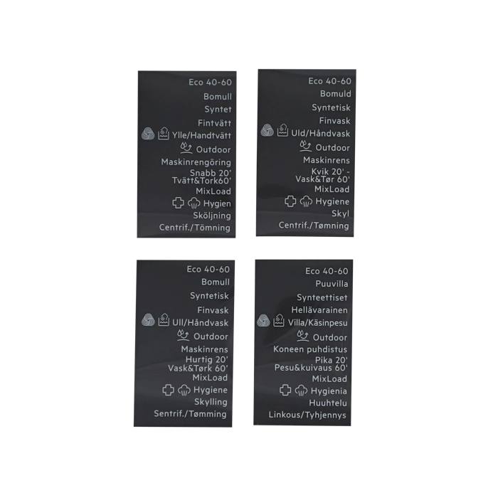 skylt program-, vred, lim, DA,NO,FI,SV