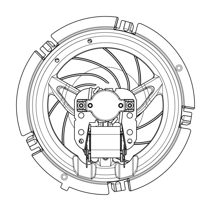 koelventilator, set, 230V, 9.5W