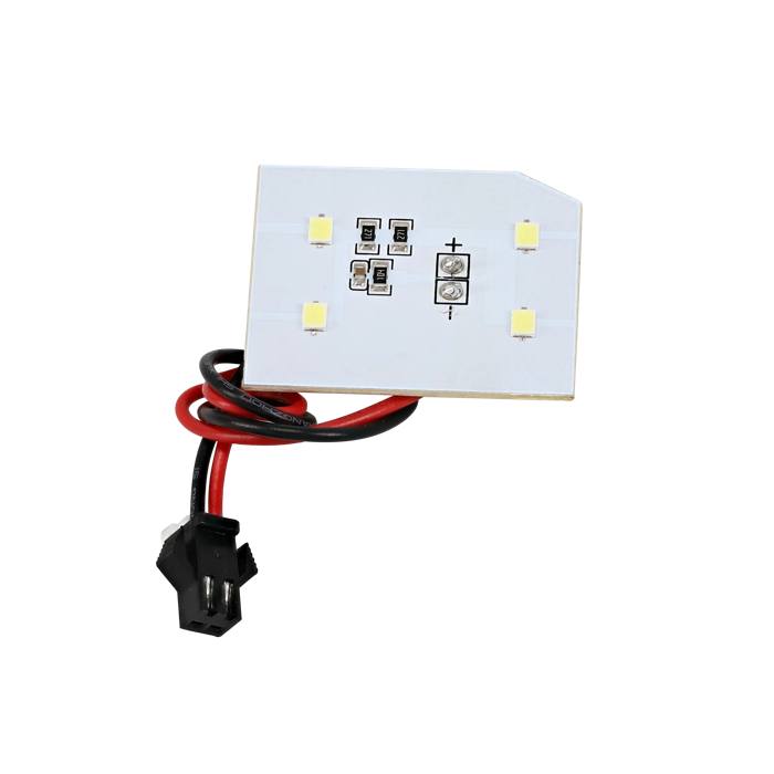 fridge, air duct, lamp,