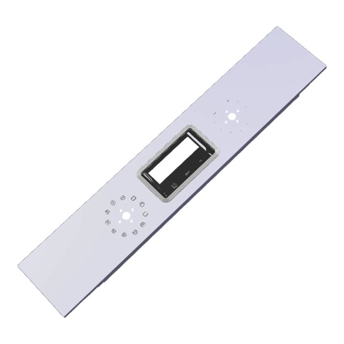 BEDIENBLENDE,INOX,60CM,LUX,2K
