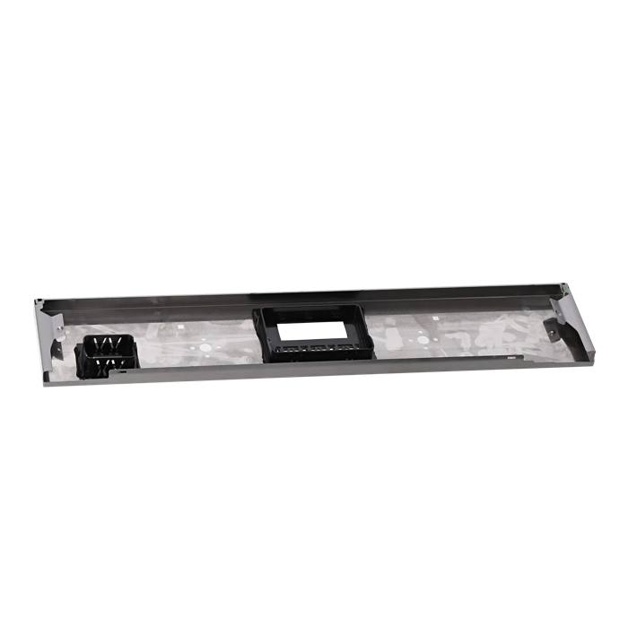 BEDIENBLENDE,INOX,60CM, SET, 2